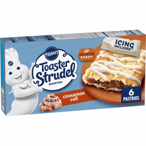 Pillsbury Cinnamon Roll Toaster Strudel Frozen Pastries