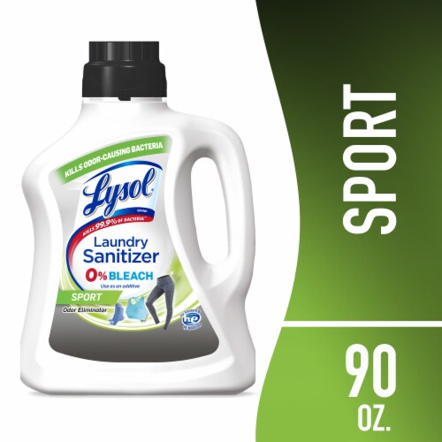 Lysol Laundry Sanitizer 0% Bleach Sport