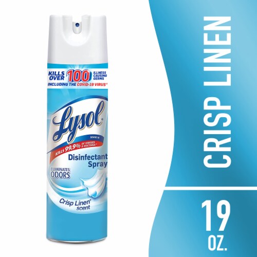 Lysol Disinfectant Spray Crisp Linen