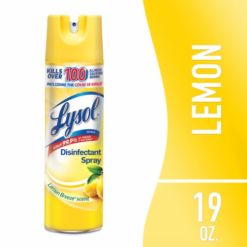 Lysol Disinfectant Spray Lemon Breeze