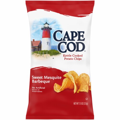 Cape Cod Potato Chips Sweet Mesquite Barbeque Kettle Chips