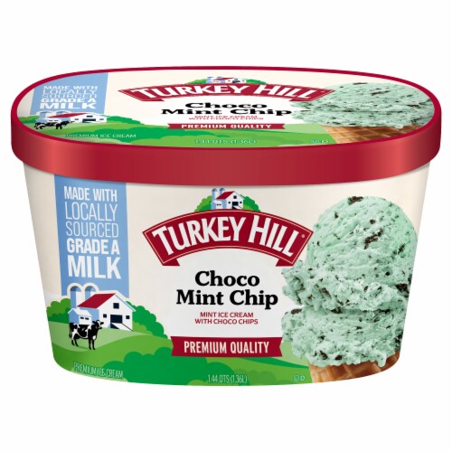 Turkey Hill® Premium Quality Choco Mint Chip Ice Cream Tub