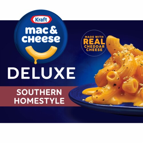 Kraft Deluxe Southern Homestyle Macaroni and Cheese Dinner, Box