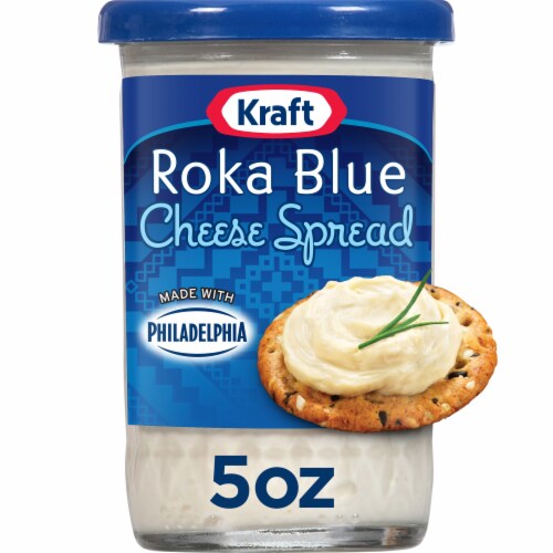 Kraft Roka Blue Cheese Spread made with Philadelphia Cream Cheese, Jar