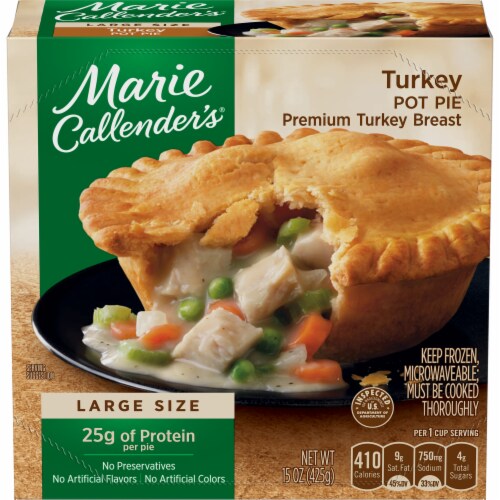 Marie Callender’s Turkey Pot Pie Large Frozen Meal