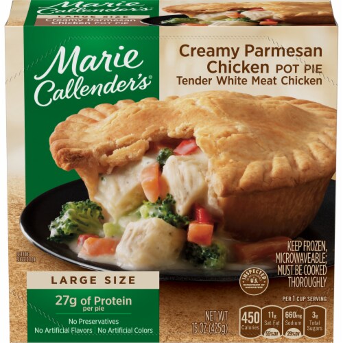 Marie Callender’s Creamy Parmesan Chicken Pot Pie Frozen Meal
