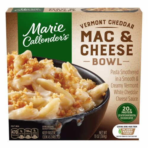 Marie Callender’s Creamy Vermont Mac And Cheese Bowl Frozen Meal