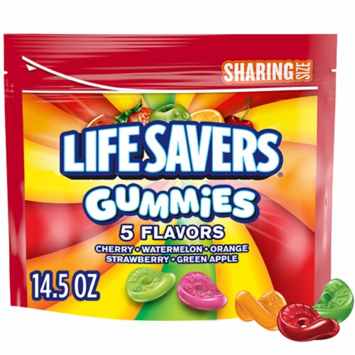 Life Savers Gummy Candy 5 Flavors Sharing Size Bag