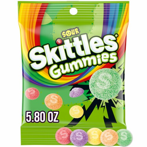 Skittles Sour Gummies Gummy Candy Assortment Bag
