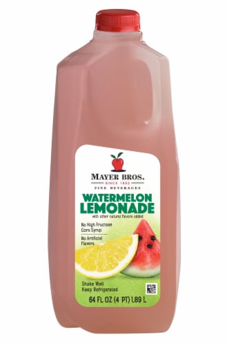 Mayer Brothers Watermelon Lemonade Bottle