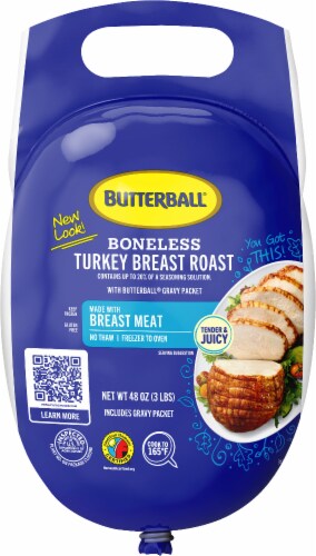 Butterball All Natural Frozen Turkey Breast Roast, 3 lbs.