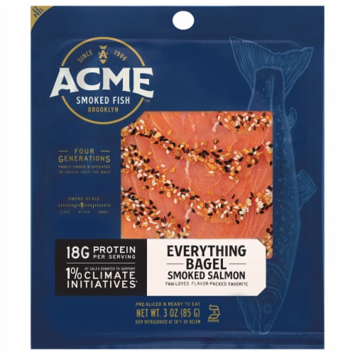 Acme Smoked Fish Everything Bagel Smoked Salmon 3 oz