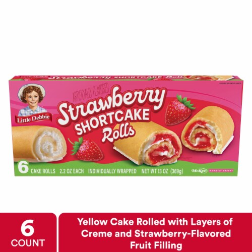 Little Debbie® Strawberry Shortcake Rolls Snack Cakes Multipack