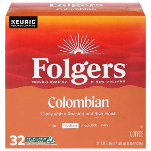 Folgers® Colombian Medium Roast K-Cup® Coffee Pods