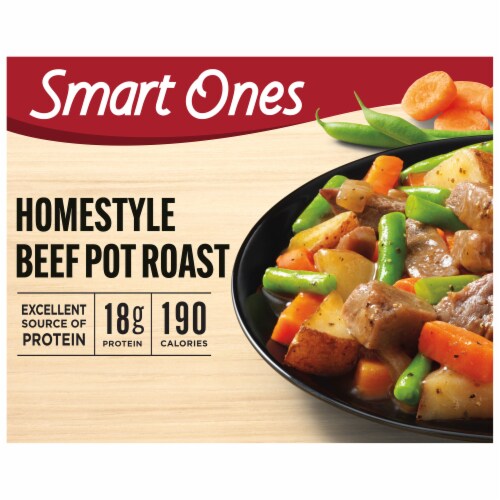 Smart Ones Homestyle Beef Pot Roast Frozen Meal, Box