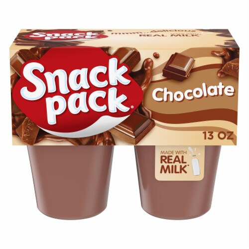 Snack Pack Chocolate Pudding Cups