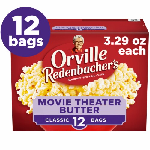 Orville Redenbacher’s Movie Theater Butter Popcorn, Microwave Popcorn