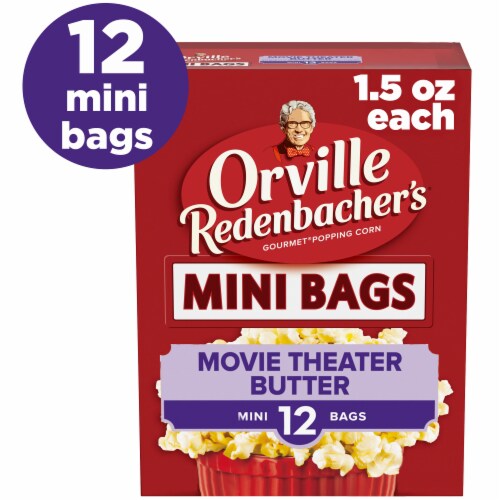 Orville Redenbacher’s Movie Theater Butter Popcorn, Microwave Popcorn