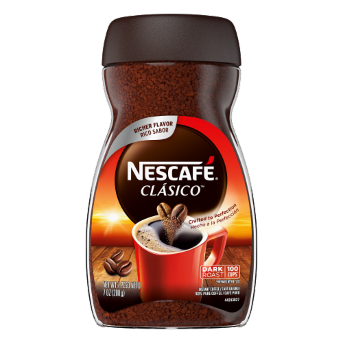 Nescafé Clásico Dark Roast Instant Coffee