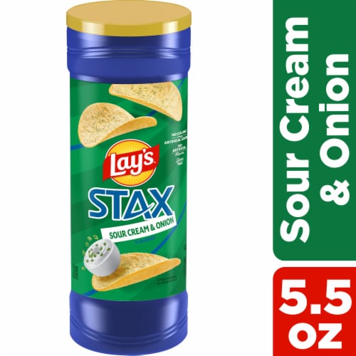 Lays® Stax Sour Cream and Onion Potato Chips