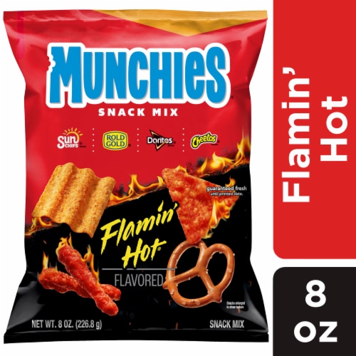 Munchies Flamin’ Hot Flavored Snack Mix
