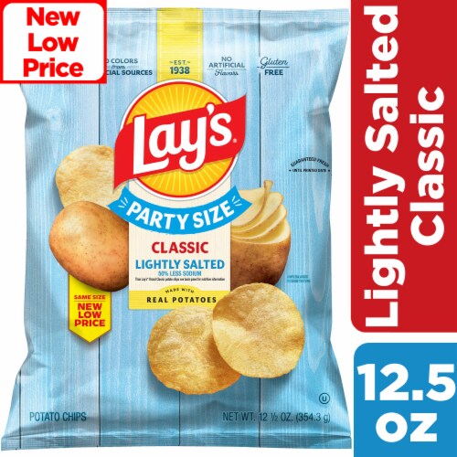 Lay’s® Lightly Salted Potato Chips Party Size