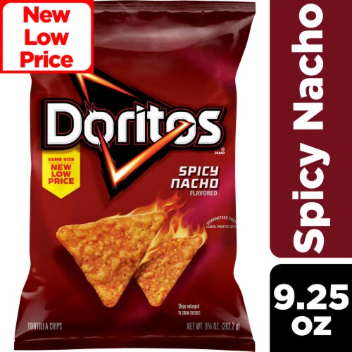 Doritos Spicy Nacho Flavored Tortilla Chips