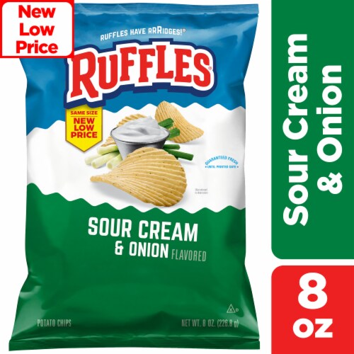 Ruffles® Sour Cream and Onion Potato Chips
