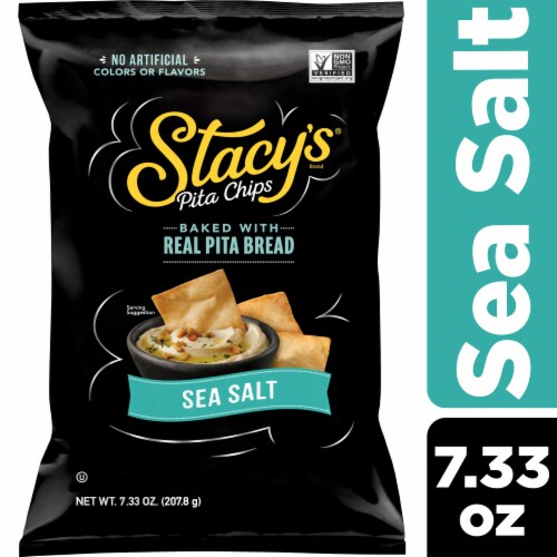 Stacy’s Pita Chips, Sea Salt, No Artificial Colors or Flavors