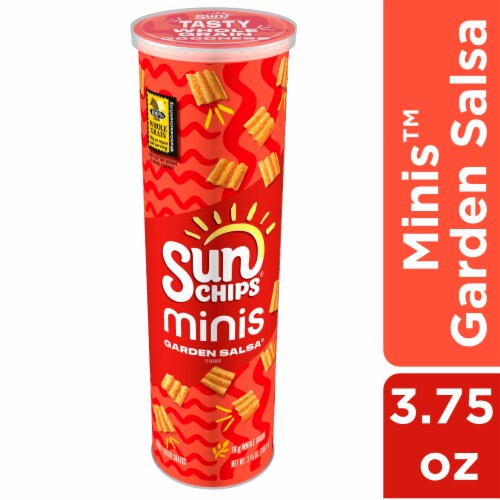 SunChips® Minis™ Garden Salsa Minis Snack Stacks Whole Grain Crisps Chips