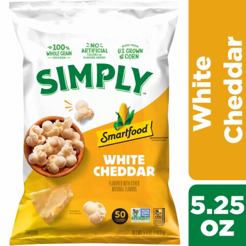 Smartfood Simply Popcorn White Cheddar