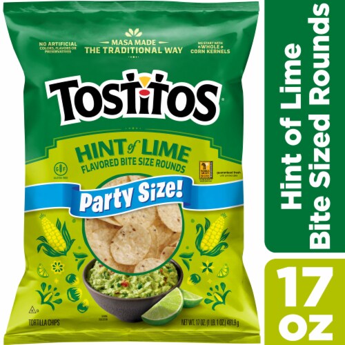 Tostitos® Hint of Lime Bite Sized Tortilla Chips