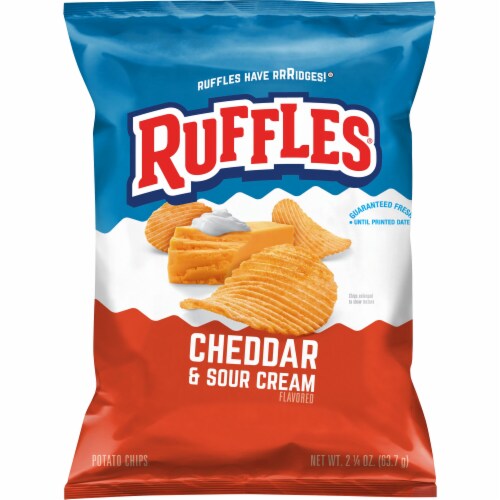 Ruffles® Cheddar & Sour Cream Potato Chips