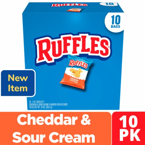 Ruffles Cheddar & Sour Cream Potato Chips Multipack