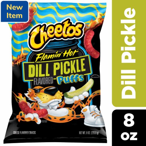 Cheetos® Flamin Hot Dill Pickle Puffs Chips