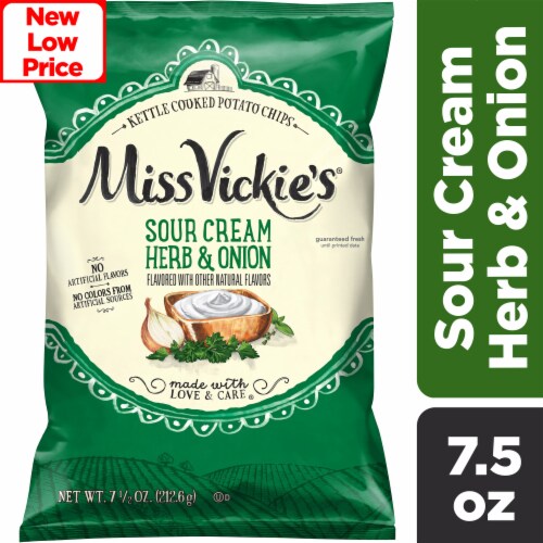 Miss Vickie’s Sour Cream Herb & Onion Kettle Cooked Potato Chips