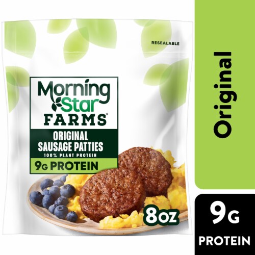 MorningStar Farms® Veggie Breakfast Original Plant Based Sausage Patties