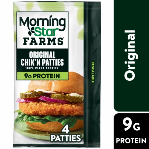 MorningStar Farms® Original Plant Based Chik’n Patties