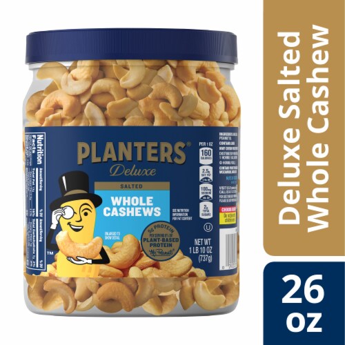 Planters® Deluxe Whole Salted Cashews