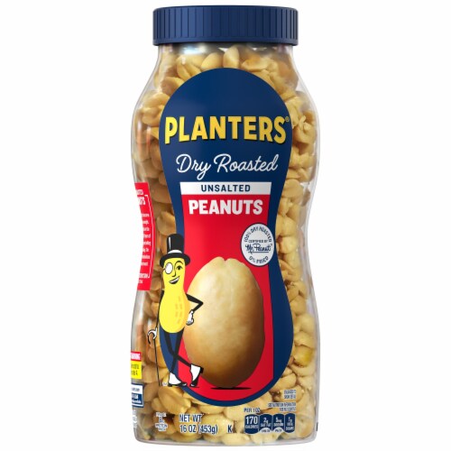Planters® Dry Roast Unsalted Peanuts