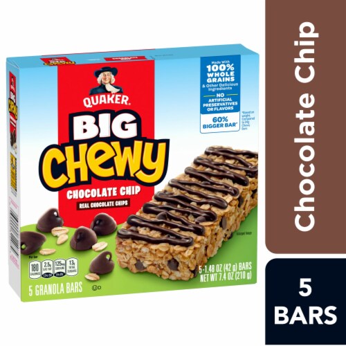 Quaker® Chewy Chocolate Chip Granola bars