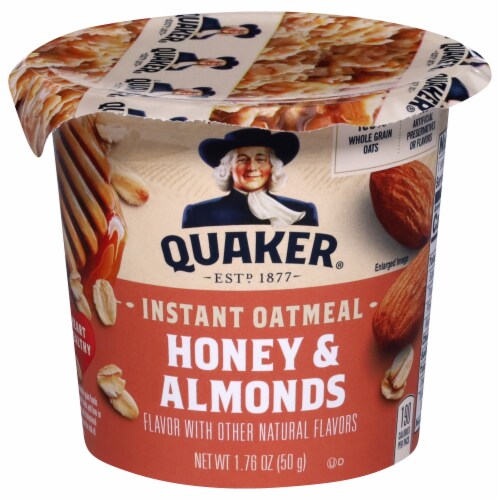 Quaker® Honey and Almonds Instant Oatmeal Cup