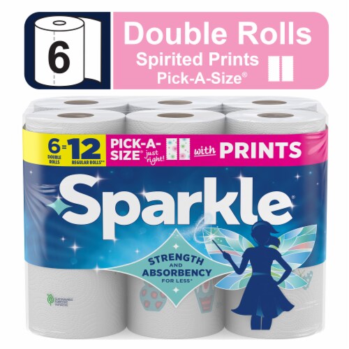 Sparkle® Pick-A-Size® Paper Towels Double Rolls