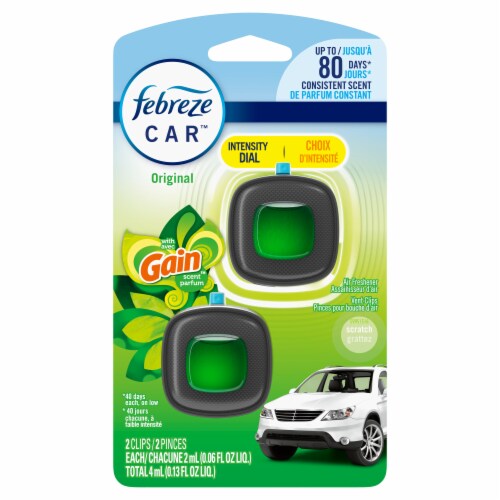 Febreze Car™ Gain™ Original Air Freshener Clips