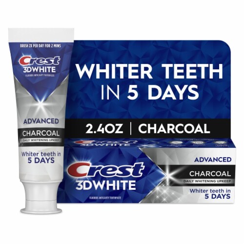 Crest 3D White Advanced Charcoal Teeth Whitening Toothpaste