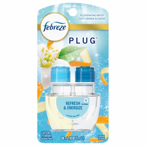 Febreze Odor-Fighting PLUG™ Refresh & Energize Air Freshener Oil Refill