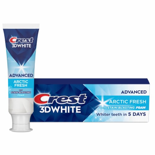 Crest 3D White Advanced Teeth Whitening Toothpaste, Arctic Fresh