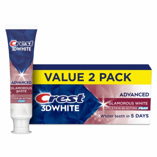 Crest 3D White Advanced Glamorous White Value Pack