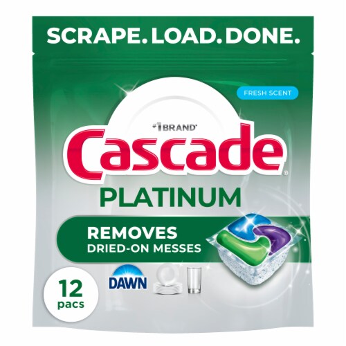 Cascade Platinum Dishwasher Pods Dishwasher Detergent Dish Detergent Soap Fresh