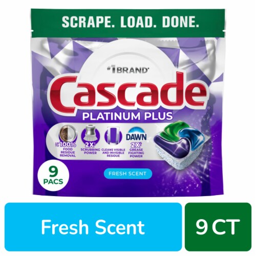 Cascade Platinum Plus Dishwasher Pods Dishwasher Detergent Dish Detergent Soap Fresh